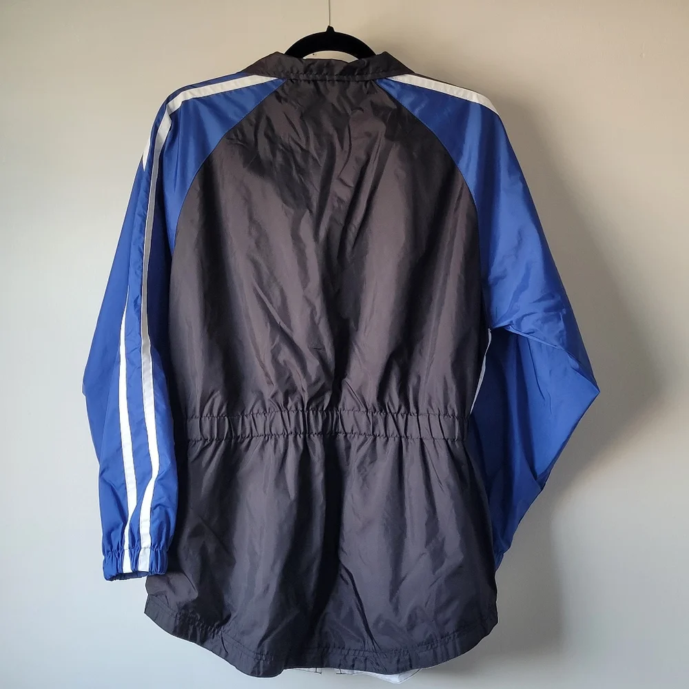 USA OLYMPICS Vintage Cinched Waist Full Zip Windbreaker Womens XL (16) JC PENNEY - Picture 6 of 16